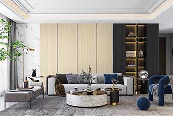 齐齐哈尔客厅空间案例