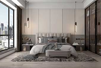 齐齐哈尔现代风格-卧室