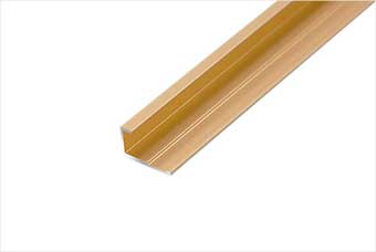 齐齐哈尔航空纤维墙咔铝合金边条（钛金氧化）