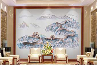 齐齐哈尔森佰汇航空纤维墙咔（唯我中华）