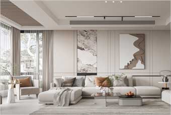 齐齐哈尔客厅空间案例