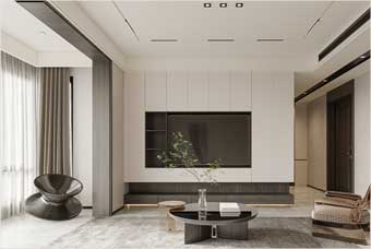 齐齐哈尔客厅空间案例